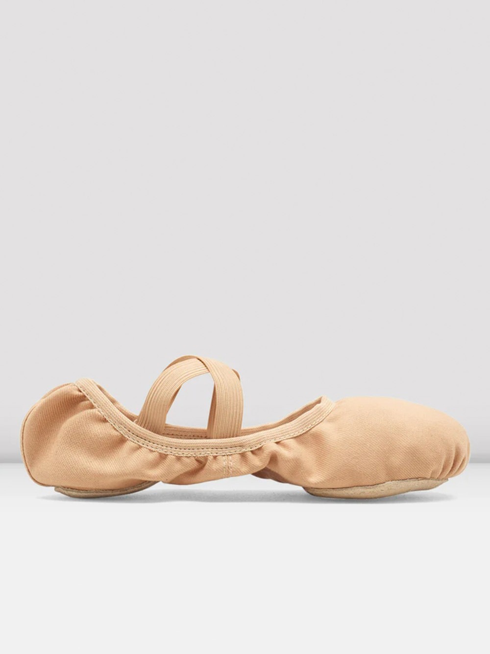 PERFORMA STRETCH CANVAS BALLET SHOES - SAND